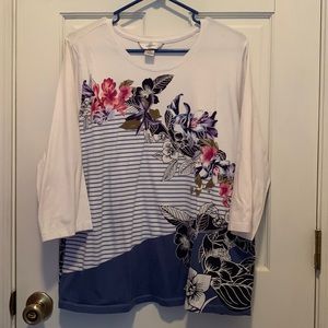 CJ Banks Women’s Pullover Tee 1x